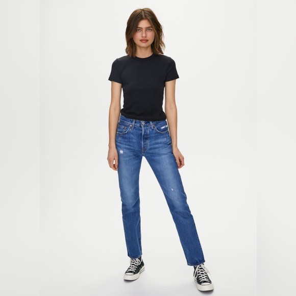 501 Levi’s size 29/32 worn once - Picture 1 of 8